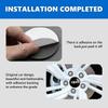Auto Styling Radnabenkappen Felgenabdeckung Abzeichen Emblem Aufkleber Für Opel OPC Astra J H G K Insignia Corsa D B E Mokka Meriva