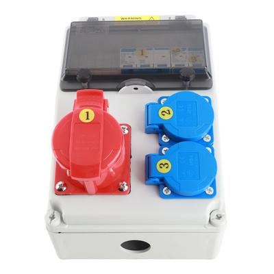Europäischer Stil Industrielle Wasserdichte Steckdosendose 2 Stück 2 Adern 220?250V16A 5 Adern 380?415V16A C16
