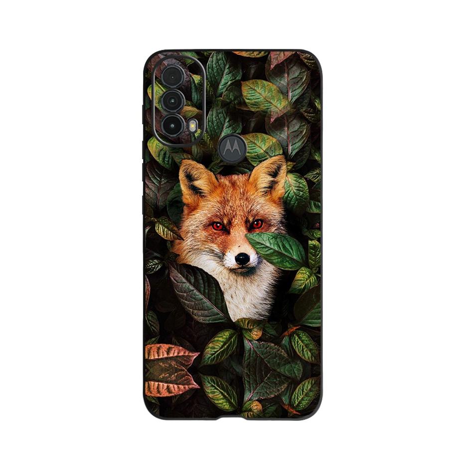 Cute Painted Cover For Motorola Moto E30 E40 Case Soft Silicone Fundas Phone Case For Motorola E30 Moto E40 E 30 40 Cover Bumper