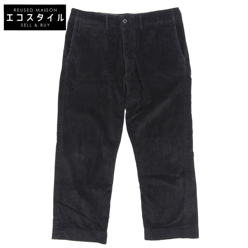 RRL Men's Corduroy Officer's Pants, Black, Size 32x30 Bottoms 32x30 blackUsed