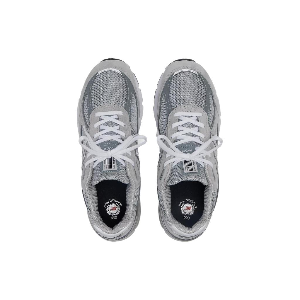 Nové New Balance 990v4 MiUSA Šedá Stříbrná U990GR4