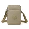 Lightweight Small Bag Large Capacity Multi-Layer Commuter Mobile Phone Bag Nylon Coin Purse