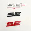 New 3D Metal SE XSE Logo Rear Trunk Emblem Badge Sticker For Toyota Camry Sienna Highlander Corolla Car Styling Accessories HH0