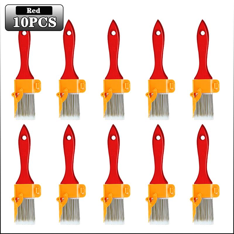 Ferramenta de Borda de Pintura 2 em 1 e Pincel - Pincel de Pintura Profissional Angulado para Recortes em Paredes Tetos Decoração de Casa DIY Presente de Natal