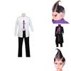 Hochwertiges Super Dangan Ronpa Danganronpa 2 Gandamu Tanaka Cosplay Kostüm Uniform Mantel für begeisterte Fans