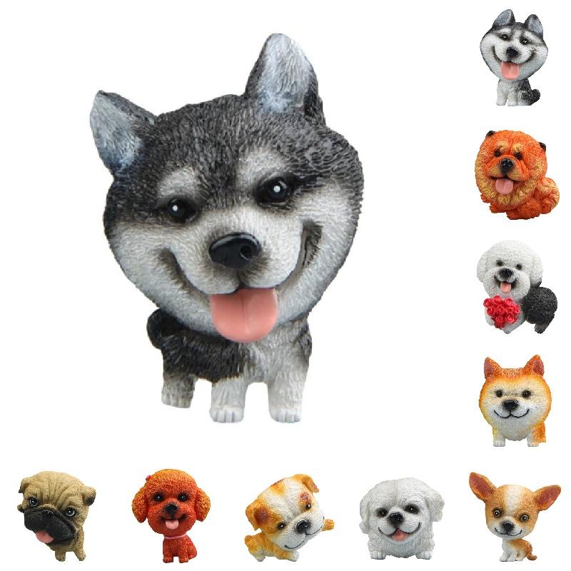 Cute And Cool Corgi Bulldog And Lion Dog Model Figures For Phone Cases And Decorations