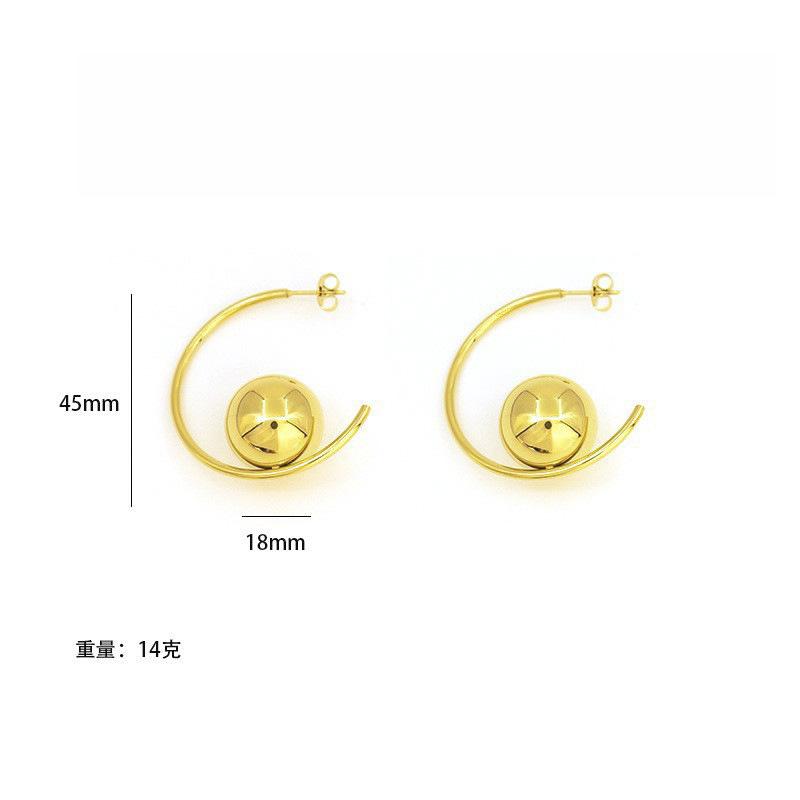 Vintage Gold Circle Screw Thread Hoop Earrings for Women, Minimalist Textured Ear Cuffs, Dainty Small Hoops, Trendy Jewelry Gift