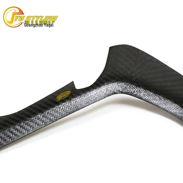 Popular Dry Carbon Fiber Interior Trim Kit for Ford Raptor F150: Includes Steering Wheel, Center Console, Air Vent Stickers