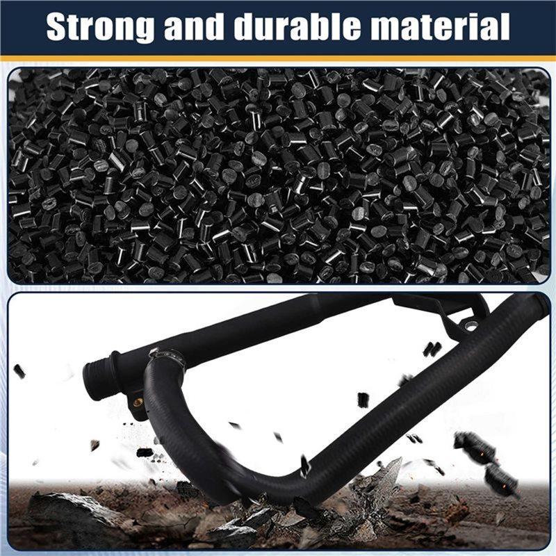 Oil Cooler Outlet Hose Set-Bottom To Water Pump-3PCS For Land Rover LR2 Volvo Radiator Pipe LR005563 LR005564 LR005566