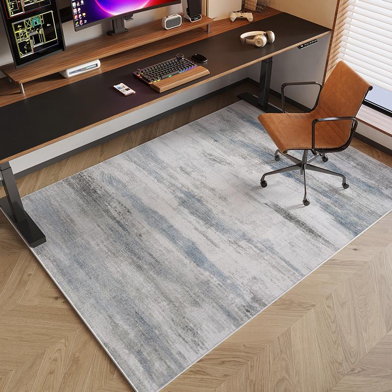 VIKAMA Study Roller Chair Carpet Bedroom Office Computer Chair Floor Mat Living Room Coffee Table Mat Home Decoration