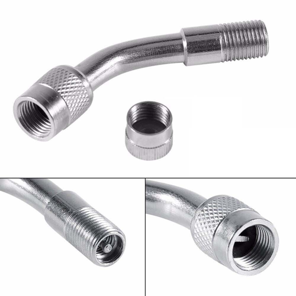 Tool Inflation Valve Stems Tyre Tube Valve Extension Adapter Bent Valve Adapter Extension Tube