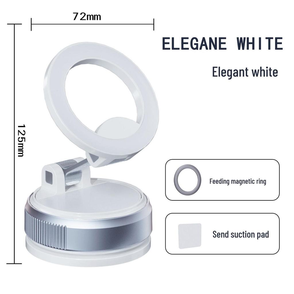 360° Rotation Magnetic Car Phone Holder with Vacuum Suction