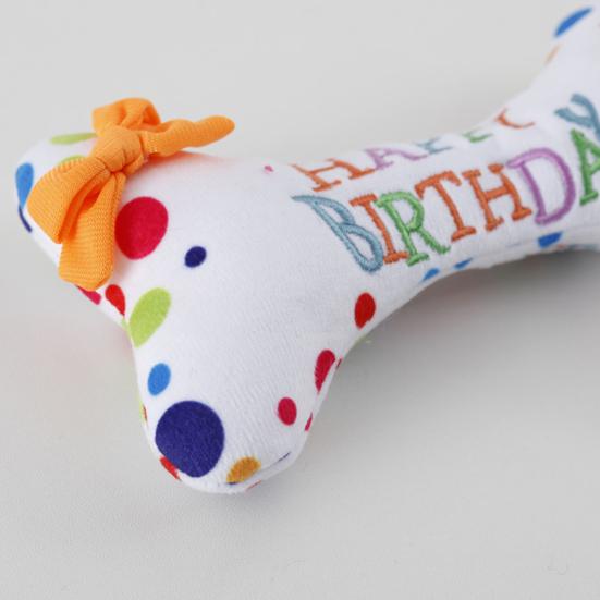 Dog Cake Toy Colorful Candles Bite Resistant Creative Funny Dog Gift Soft
