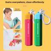 15ml Emergency Cleaner Pen Double Head Oil Remover Stick No Damage Stain Remover Pen  Travel Use