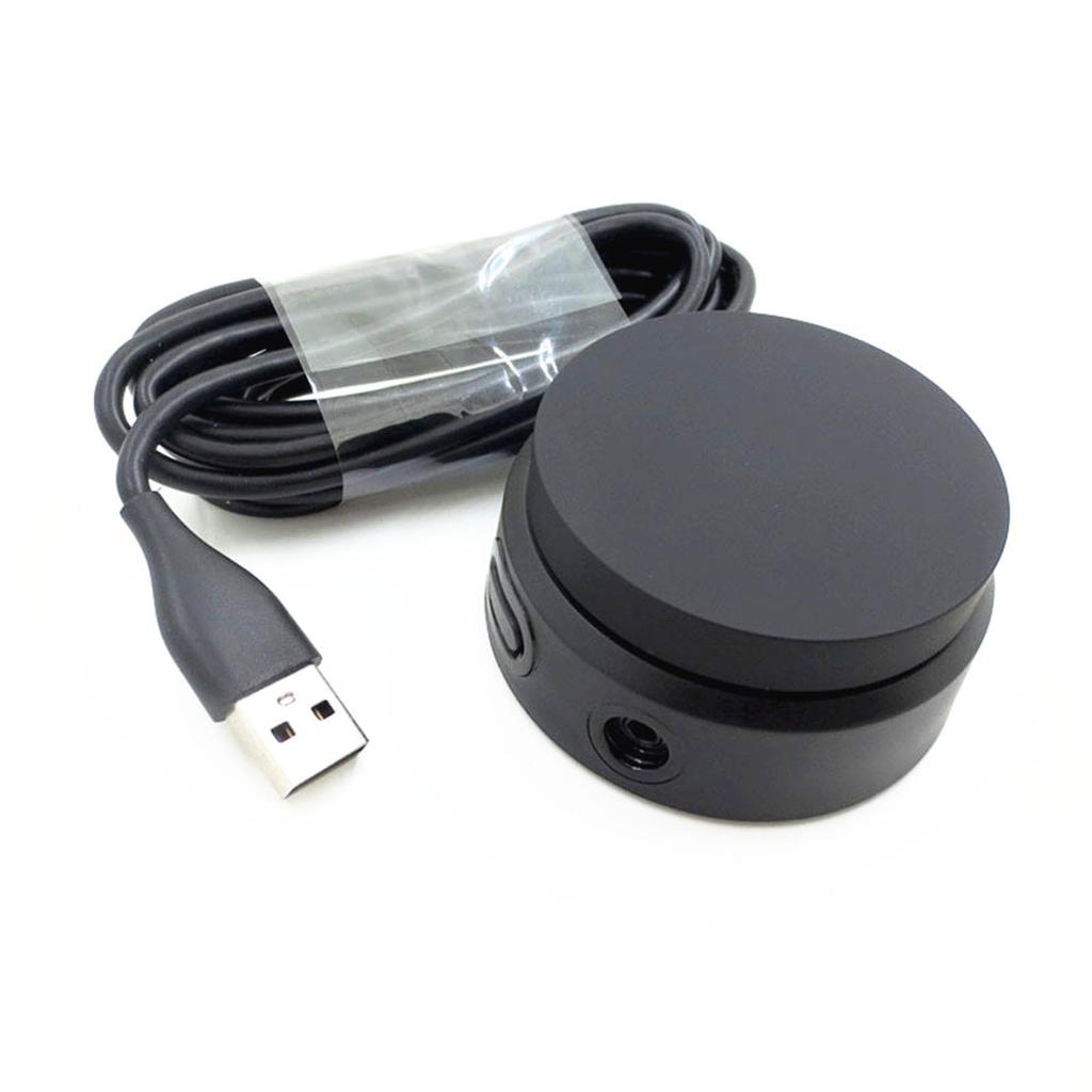 Audio Adapter External Headset Volume Adjustment Controller Adapter for QC35 and QC45 Gaming Headsets USB2.0 A10, A40, II,