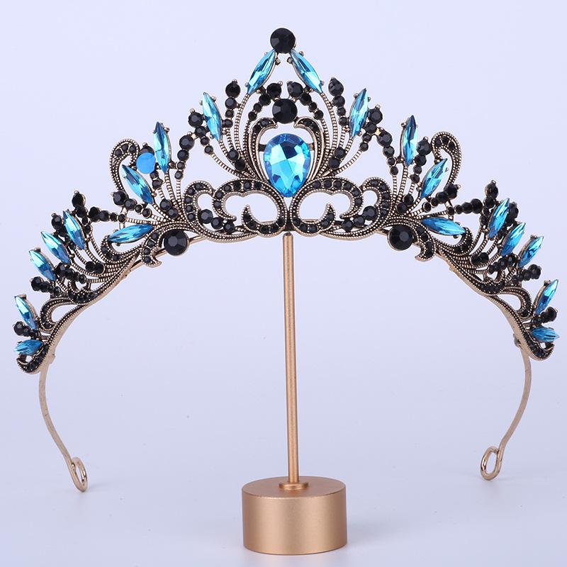 Bride Crown Headdress Birthday Wedding Hairband Jewelry Queen Wedding Alloy Hair Accessory Crown