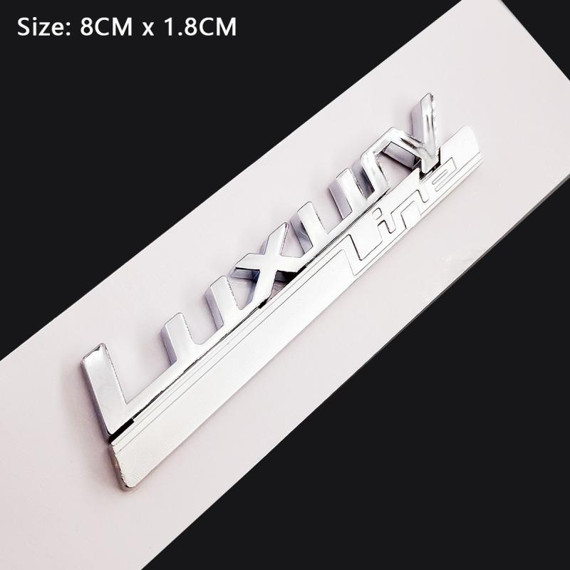 Car Styling Trim Sticker / 3D Sport / Luxury Line Label ABS Emblem Badge Decals Fit For BMW 2/3/4/5/7 Series GT