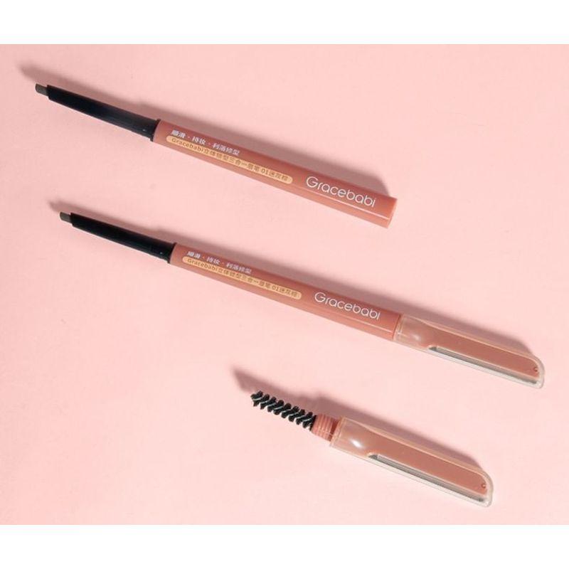 Gracebabi - 3 in 1 eyebrow pencil - 2 Colors
