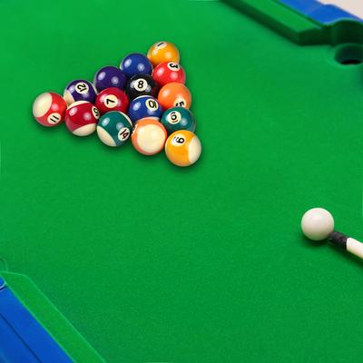 Set de boules de billard pour enfants 25MM / 38MM Résine Petites boules de billard Set complet de boules de billard Set de boules de billard pour l'entraînement
