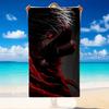 Tokyo Ghoul Beach Towel, Soft Large Absorbent Towel For Beach Swimming Pool Travel Vacation