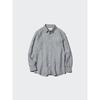 Uniqlo Premium Linen Shirt  Long Sleeve  Stripe A