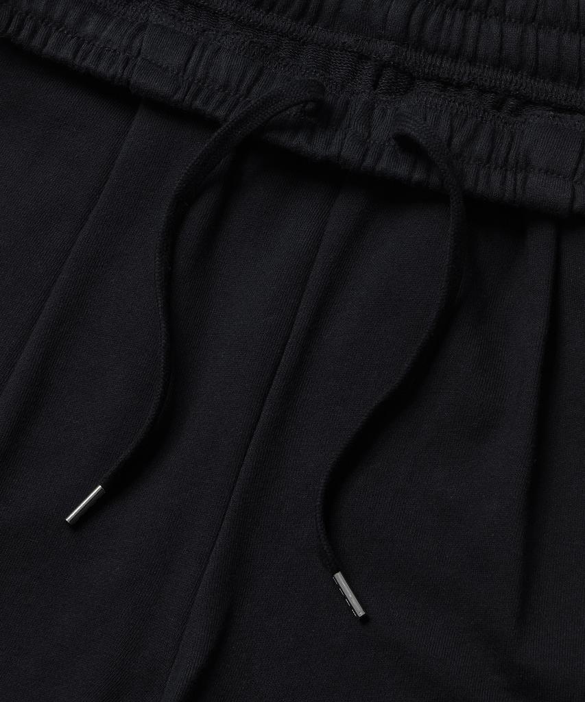Musinsa Standard One-Pleat Wide Lounge Sweatpants [Black]