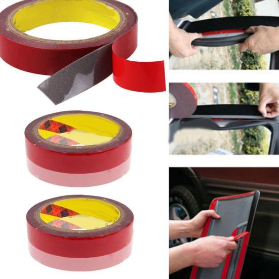 1 role Creative Acrylic Car Home Oboustranné připevnění Silná lepicí páska