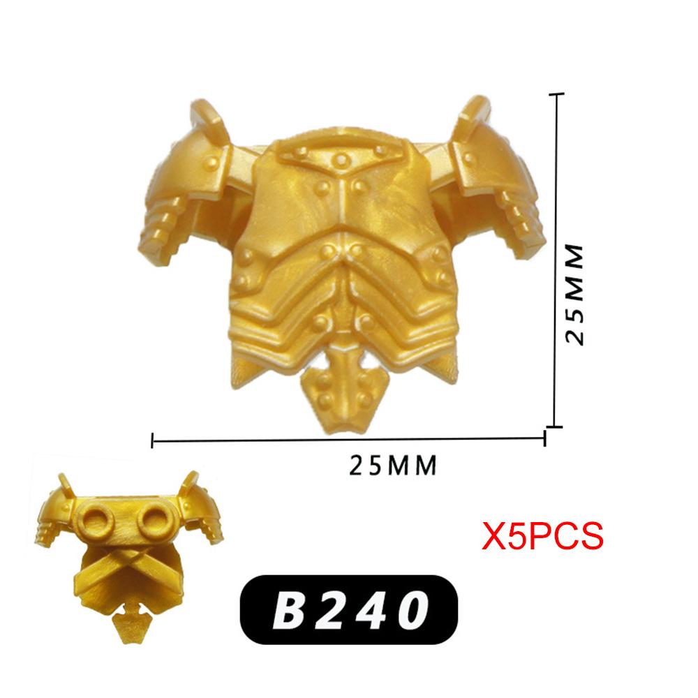 MOC Medieval Military Parts Castle Rider Soldiers Sets Model Bricks Knights Heavy Infantry DIY Building Block Boy Toys