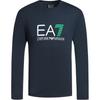 Ss23 Logo Print Crew Neck Long Sleeve T-Shirt Men Tops Navy-Blue 6YPTC1-PJH7Z-1578