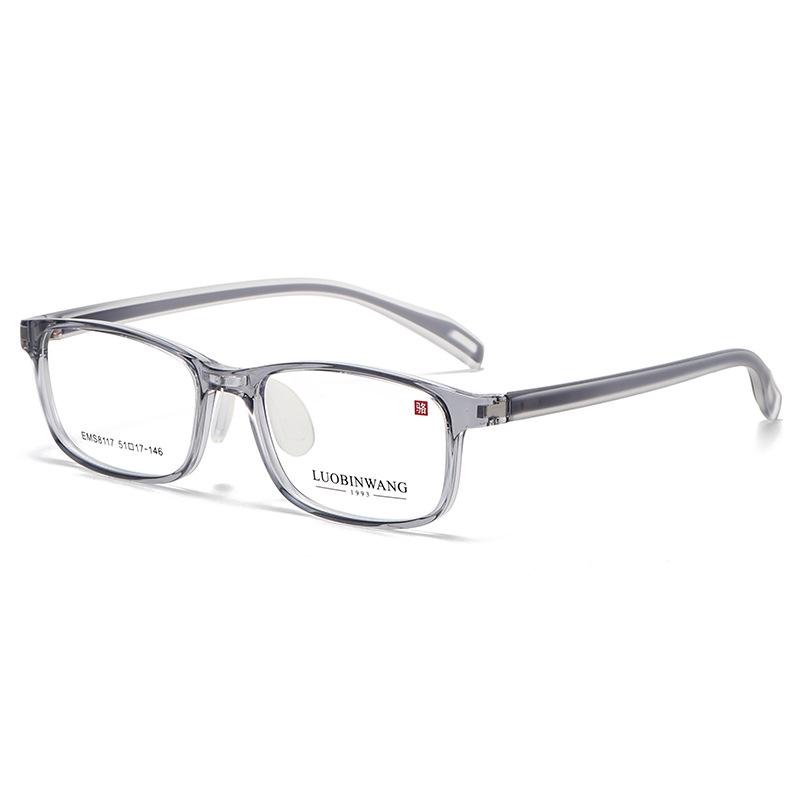 

Ultra-Light Teen Myopia Glasses Frame with Soft Silicone Nose Pad and Eco-Friendly Design