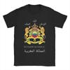 Kingdom Of Morocco TShirt Men Novelty Pure Cotton Tee Shirt Round Collar Short Sleeve T Shirt Graphic Printed Clothing