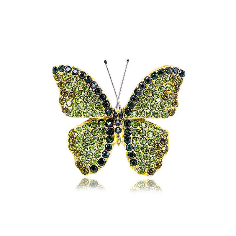 

Брошь-бабочка со стразами Wind Full, аксессуары Pins, брошь-насекомое Anti-Light, аксессуары для одежды