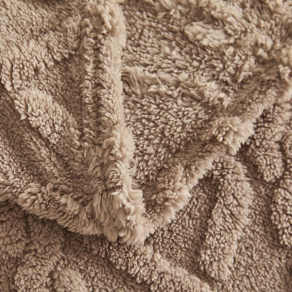 Tafu Velvet Thickened Jacquard Coral Fleece Blanket Flannel Blanket Cover Blanket Gift Air Conditioning Blanket