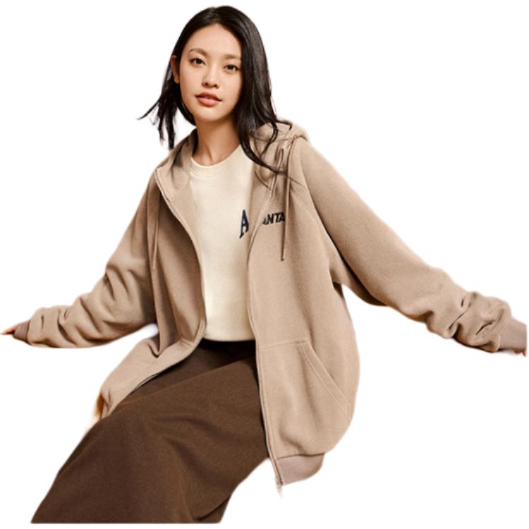 Anta Life Collection Jacket Unisex Beige Yellow 972338706-1