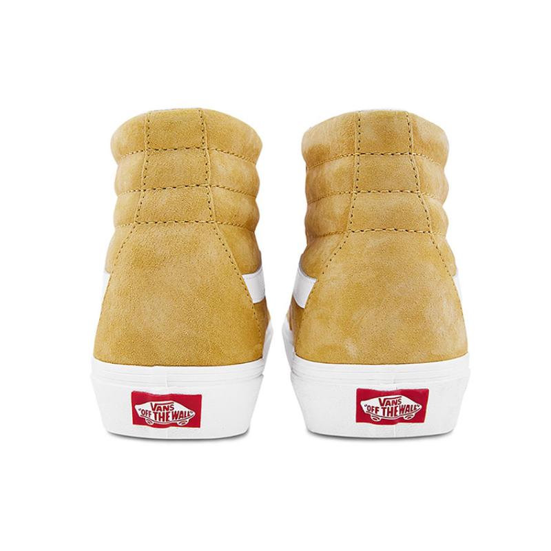 Vans SK8 Hi Brown Yellow Unisex 'Brownyellow White' Vans VN0A4BV618Z