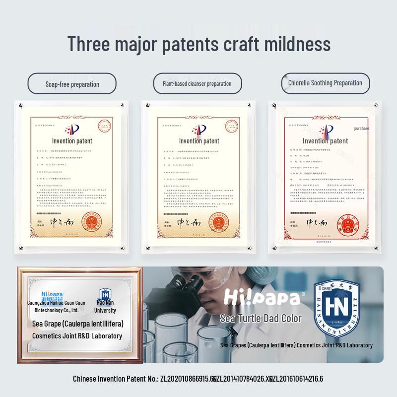 Hi!papa Sea Turtle Dad Amino Acid Kids Foaming Cleanser