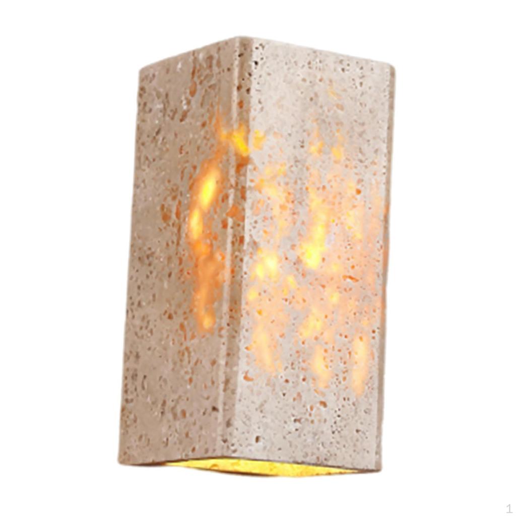 Bedside Wall Lamp Mounted Lights Night Light Sconce Marble Shade for Entrance Indoor