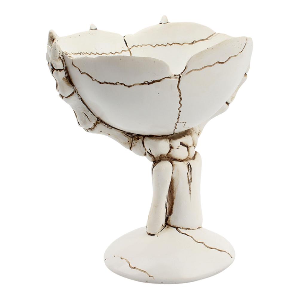 

Поднос для конфет в виде черепа, миска для демонстрации сладостей из смолы, миска для демонстрации закусок, реквизит для дома с привидениями, домашний бар, настольные украшения