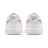 Nike Air Force 1 Slip Resistant Abrasion Resistant Low Top Skateboard Shoes White Pink Children Aged 3 7 Years Old CZ1685-104