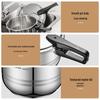 SUPOR YS22ED 304 Stainless Steel Pressure Cooker