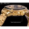 Forsining Men's Fashion Casual Hollow Mechanical Movement Automatic Mechanical Watch GMT1183-2-A