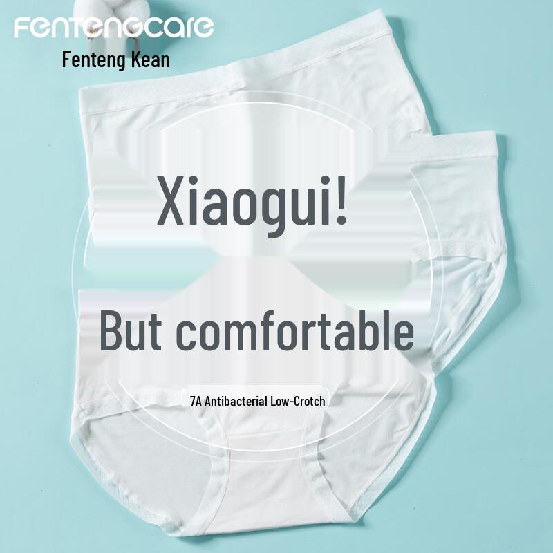 FENTENGCARE 7A Antibacterial Cool-Touch Seamless Women s Briefs 3-Pack M