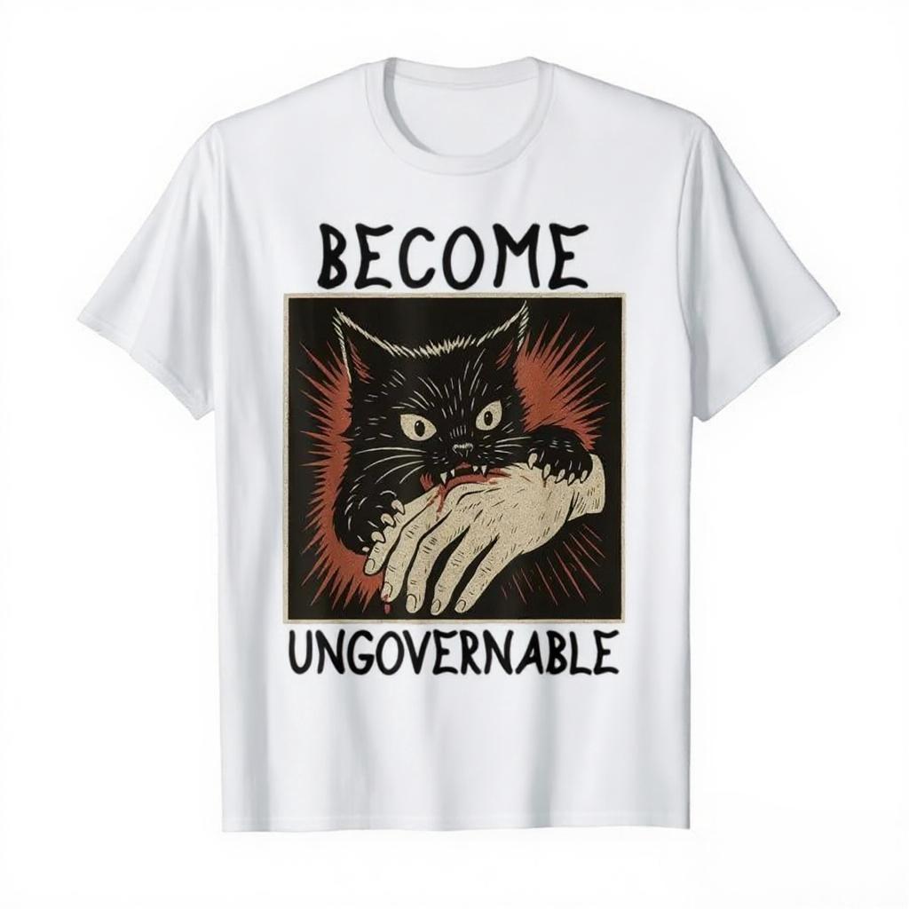 

T-shirts with Unisex T-shirts designed by funny black cat fanatics S