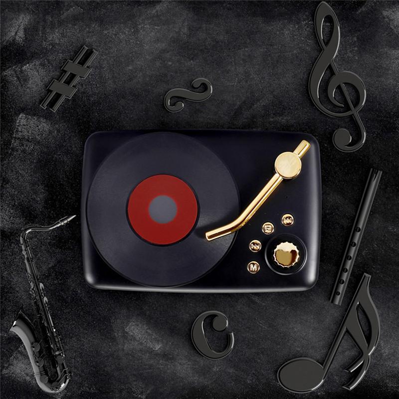 Kinganda Portable Retro Stereo Vintage Bluetooth Wireless Speaker With MIC TF Card Slot 7.18