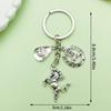 Retro Alloy Denim Boots Keychains & Charms: Unique Women's Accessories