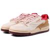 Disney X Li Ning 001 BTC Pinocchio Series Non-Slip Wear-Resistant Low-Top Skate Shoes Men sneakers White Brown Red AGCT059-1