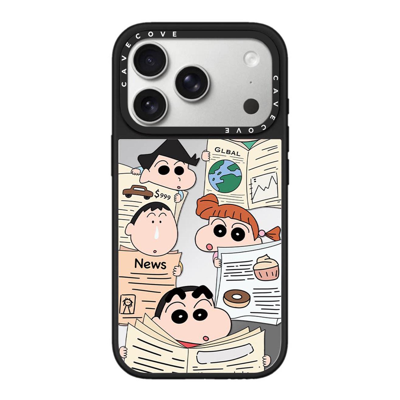 

Snoopy & Crayon Shin-chan Apple 17 Pro Max/15 Pro/14/13/12 Magnetic Phone Case - Cute Design iPhone 11
