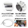 150 Series Prado Muffler 1 Stainless Steel with Drop Custom S YOURS (Late Model) Cutter, Piece, Plated, Protection, Parts, Accessories, Dress-Up,
