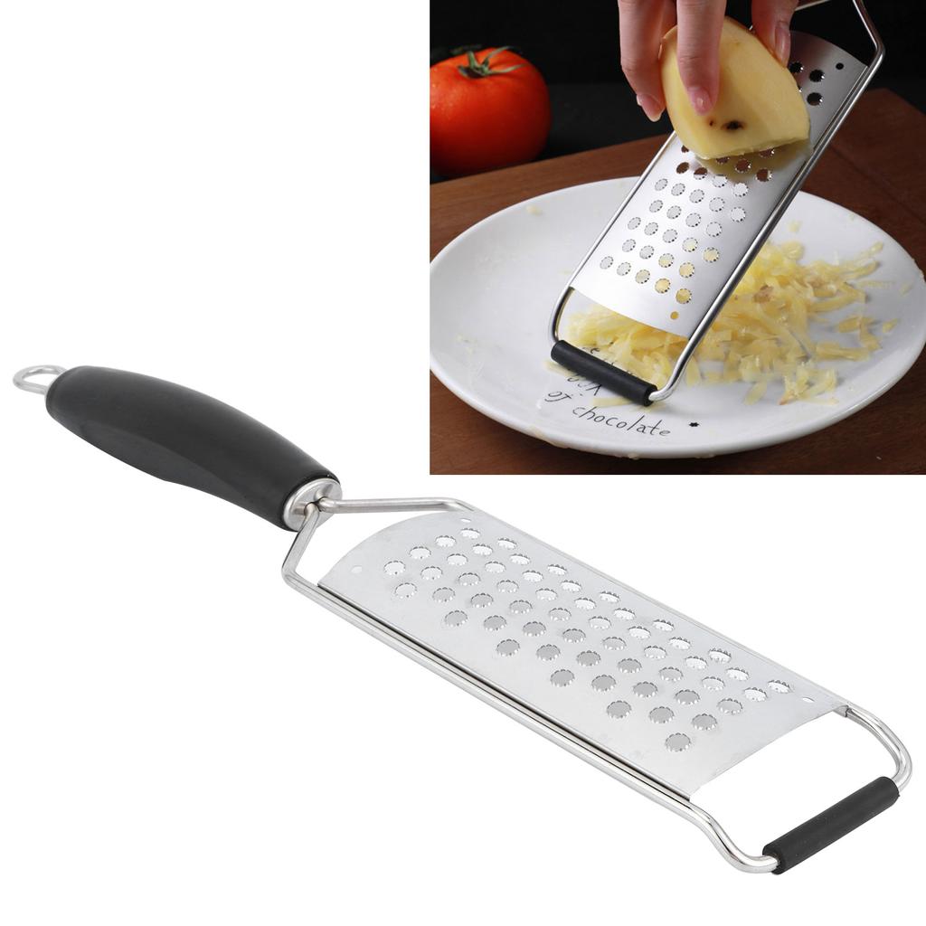 Handheld Cheese Grater Manual Vegetables Shredder Kitchen Gadgets with Silicone Thichen Handle