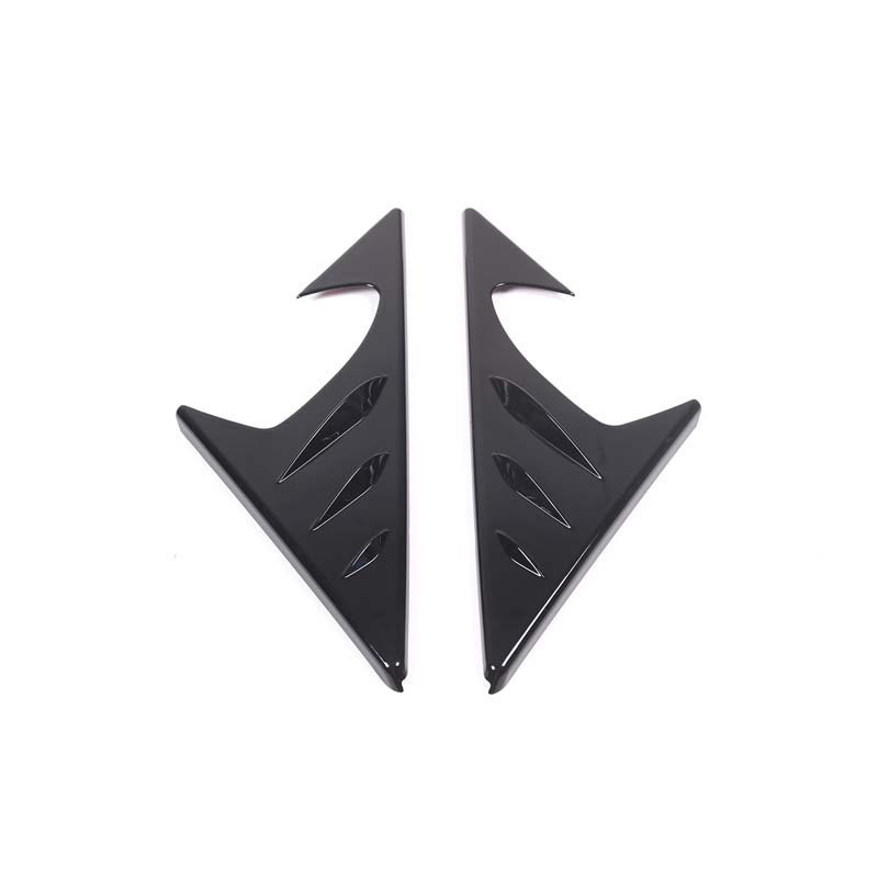 Для BMW X1 U11 -2024 ABS Глянцевый Черный Автомобиль Зеркало Заднего Вида Боковой Треугольный Спойлер Накладка Декоративная Наклейка Автоаксессуары